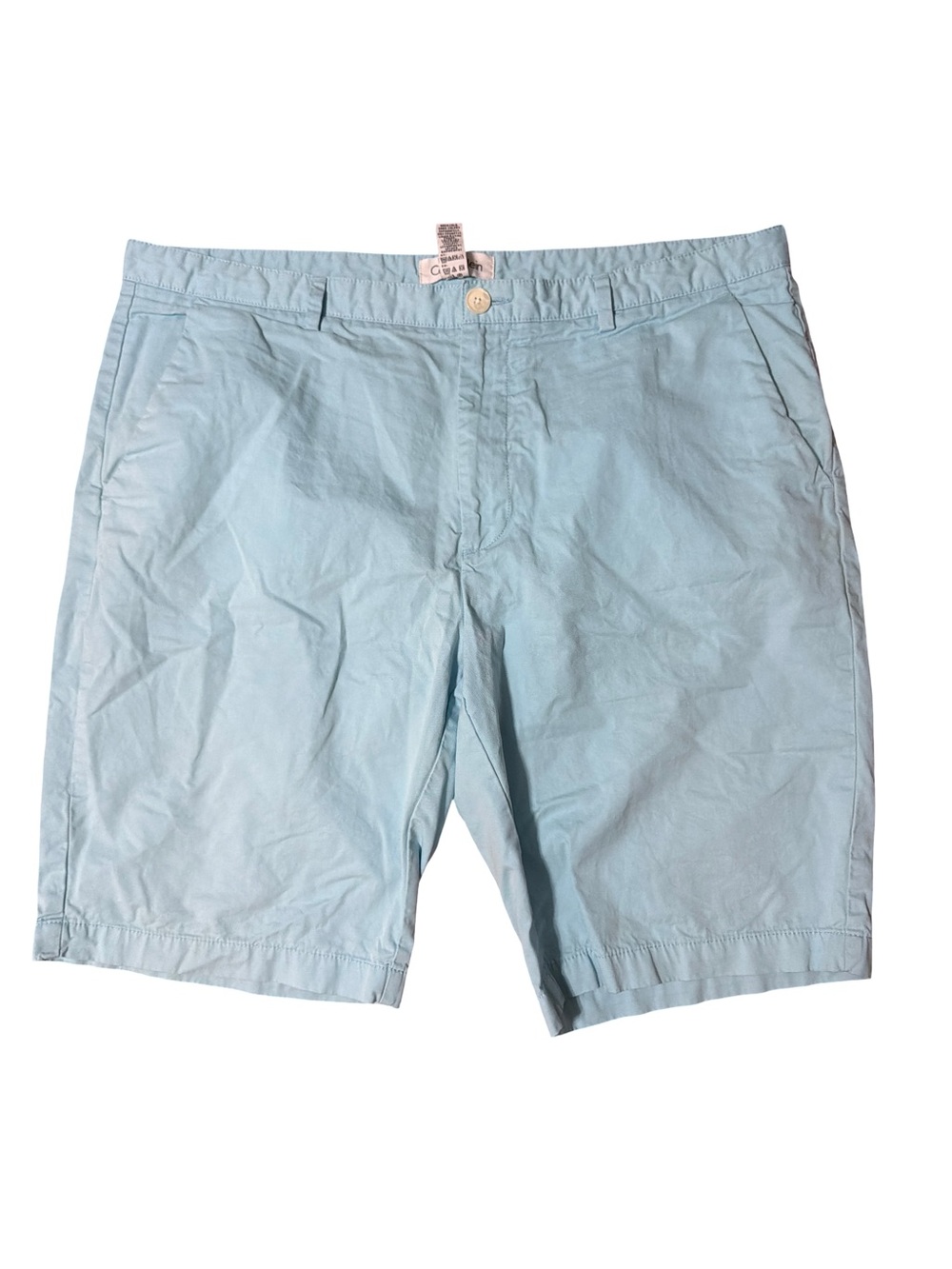 Calvin Klein Light Blue Men’s Flat-Front Chino Shorts
